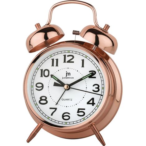 Lowell Justaminute JA7041R Wecker Quarzwecker Roségold