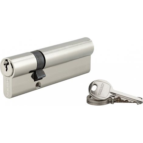 Cilindro europeo SA 30 x 70 mm nichelato, 3 chiavi – THIRARD