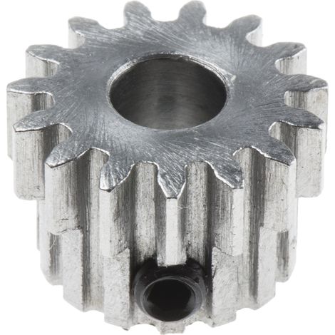 Pignon RS PRO module 1, 15 dents , alésage de 6mm en Acier ( Prix pour 1 ) (1/2)