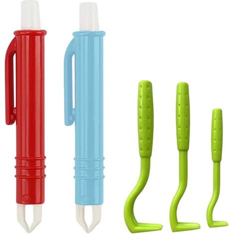 Tire Tique Chien, 2 Pince à Tiques et 3 Tire Tic, Simple et sûr Pince a Tique pour Chat, Chien et Humains (1/5)