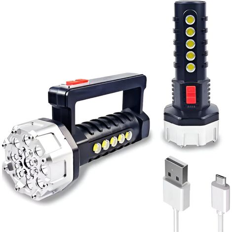 Lampada LED portatile ultra luminosa, lampada multifunzione (1/4)