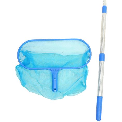 Écumoire de piscine avec perche télescopique amovible (1/5)