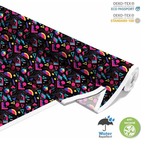 Dekorativer Outdoor-Stoff Oxford - Geometrisches Motiv I DX3424 (1/5)