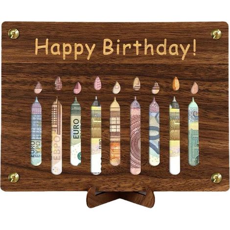 1 Boîte porte-bougies, support en bois, carte de vœux, accessoire décoration, anniversaire（Q3 : Nouveaux produits pour le mois d'août） (1/5)