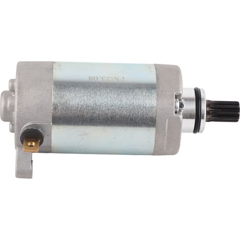 Démarreur moto en fer, cuivre et aluminium, résistant à l'usure, pièce de remplacement pour moteur de motocyclette (1/5)