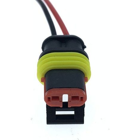 1 kit connecteur fibre optique pour feux antibrouillard, compatible douilles Scania, pour camion, véhicule industriel