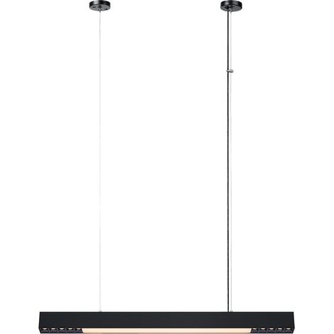 Suspension linéaire noire 80 cm LED 32W CCT (1/5)