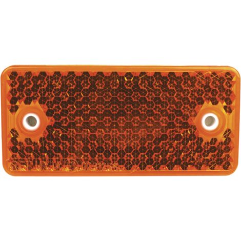 Riflettore rettangolare 94x44mm da incollare