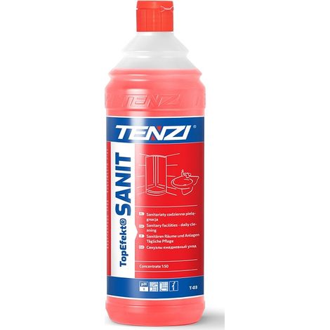 Gel suave para la limpieza de instalaciones sanitarias 1L, eficaz, floral, no irrita la piel.