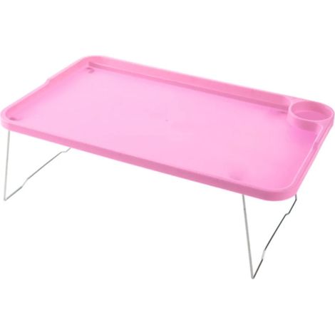 1-4 Pack Tablette pliante, MDF, Alliage d'aluminium, 49,8x29,5cm, Pour adulte, enfant (1/5)
