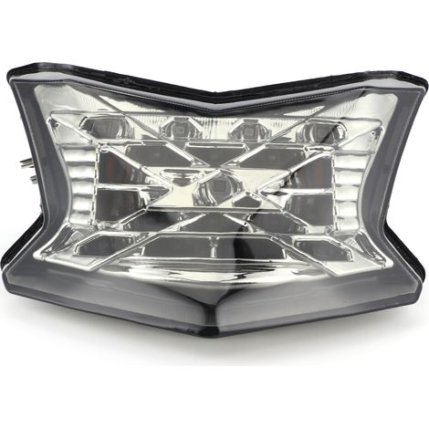 Motorrad-LED-Rücklichtset mit klarer Linse, kompatibel mit Kawasaki Z900 Z650 Ninja 650 2017-2019, rote Optik (1/5)
