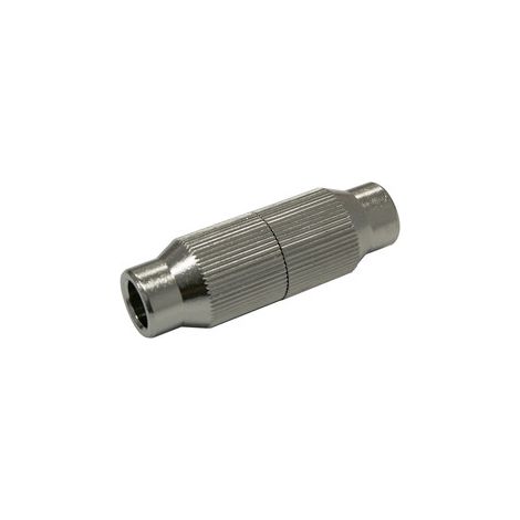 Épisseur de câble d'antenne PAL, couleur métallique, type à verrouillage à vis, Electro DH, 10.548/MET, 8430552152070