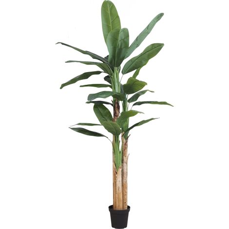 Bananier artificiel 27 feuilles 250cm (1/4)