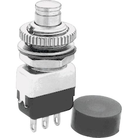 APEM 104350003 104350003 Drucktaster 220 V/AC 2 A 1 x Ein/(Aus) tastend 1 St.