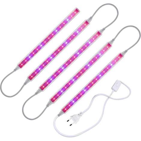 Lampe De Croissance des Plantes LED Plante Remplir Bande Lumineuse Lampe De Plante De Fleur Végétale Succulente Lampe végétale T5 6W + Cordon d'alimentation (1/5)