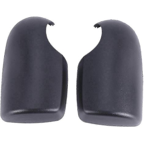 Coques de rétroviseurs côté passager en ABS noir pour Ford Transit MK6 MK7 2000-2014 (2 pièces, gauche + droite), bonne qualité (1/5)