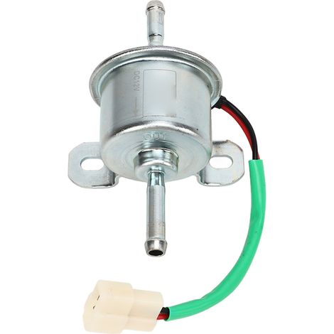 Pompe à carburant électrique acier allié 129612‑52100 pour John Deere 430 655 755 756 855 856 332 790 2020 2030 pièces moteur 12V DC (1/5)