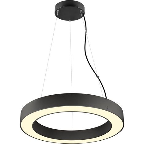 Suspension MEDO® RING 60 L300 cm 3000/4000 K 110° DALI Touch noir - SLV - 1008589