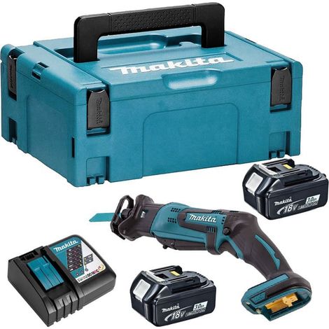 Säbelsäge 18V LXT (2x3,0 Ah) im MAKPAC-Koffer - MAKITA DJR183RFJ