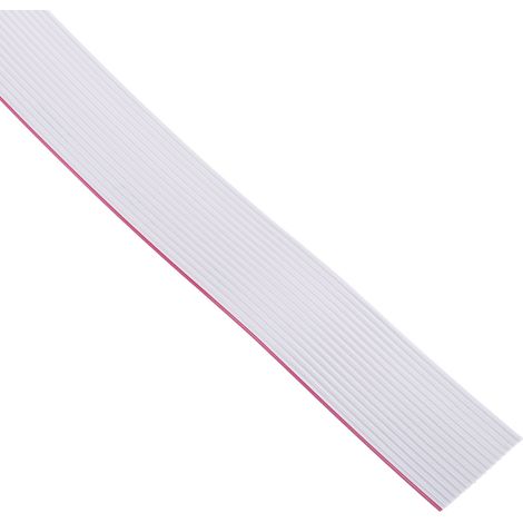 Câble en nappe RS PRO 16 voies 28 AWG, pas de 1.27mm, Gris, 30m ( Prix pour Boîte de 30 Mètres )