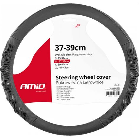 Funda para volante de coche M 37-39cm SWC-26-M amio-02563 (1/2)