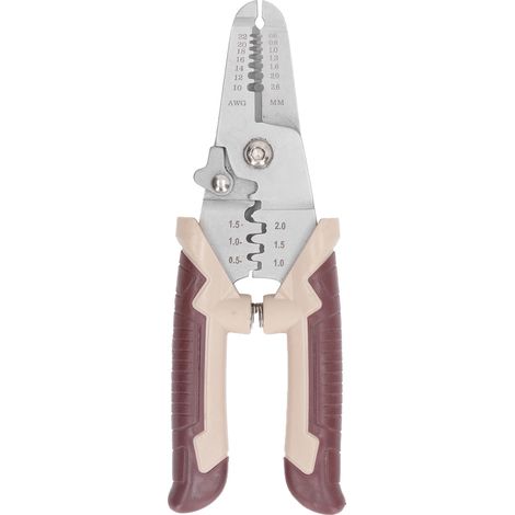 Pince à dénuder multifonctionnelle 3 en 1 (18 cm) pour le dénudage de fils, idéale pour une utilisation quotidienne à la maison. (1/5)
