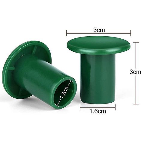 36 Pices Capuchons En Rotin De Bambou Pour Le Jardin, La Ferme Et La Maison, Btons De Soutien Pour Les Plantes, Capuchons De Scurit, Capuchons De (1/4)