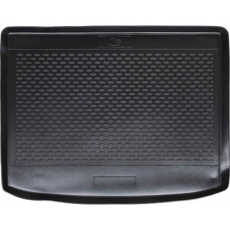 Trunk Mat Black suitable for VW TIGUAN 2007-2016 Rubber vidaXL