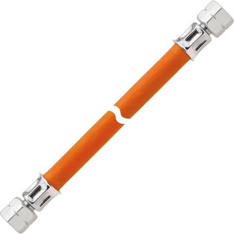 GOK Mitteldruck-Schlauchleitung Gummi, Überwurfmutter x Überwurfmutter 800 mm