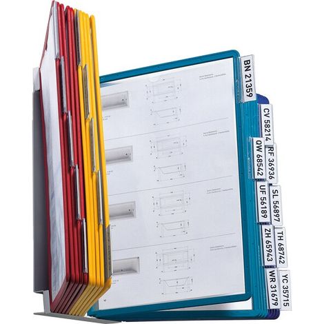 Infotafel A4 mit Wandhalter, 20 Stück Maße in mm (BxTxH): 460 x 260 x 325