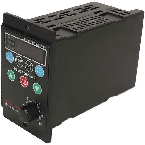 Variateur de fréquence AC220V 0,75 kW, monophasé vers triphasé, compatible avec les moteurs et tours CNC. Qualité exceptionnelle. WHBYV (1/4)