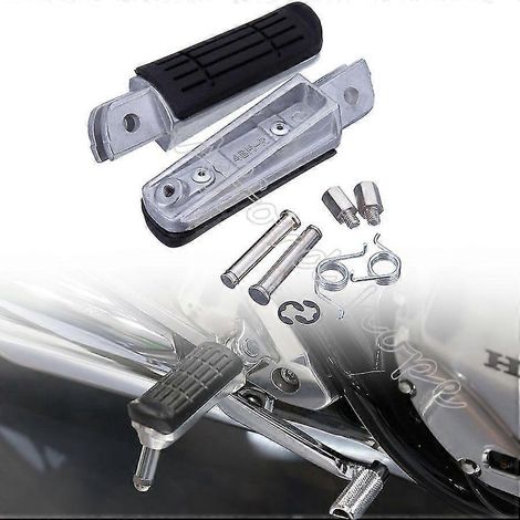 Soziusfußrasten aus Aluminium für Yamaha TDM900, XJ900, YZF 1000, R1, FJR 1300, Fazer 700 (1/4)
