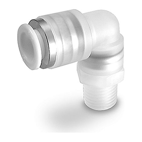 Équerre mâle SMC KP vers Enfichable, 8 mm R 1/8 ( Prix pour Boîte de 10 )
