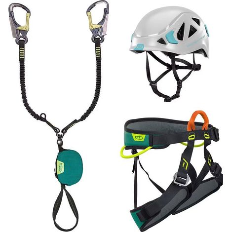 Tecnología de escalada para vía ferrata/SKYLOTEC Top Shell VF Kit talla: sm (1/4)
