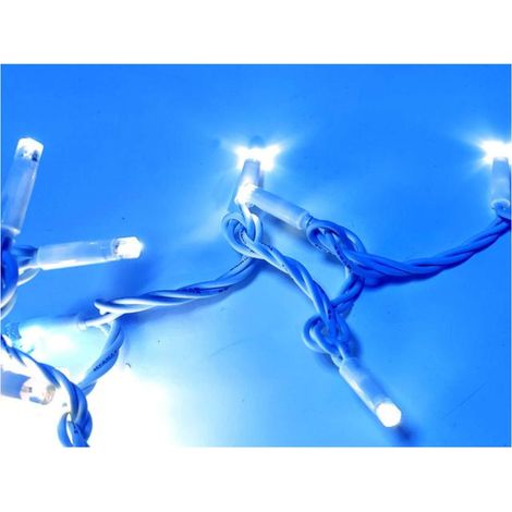 Stringa 10Mt 120Led Blu Luce Fredda X1