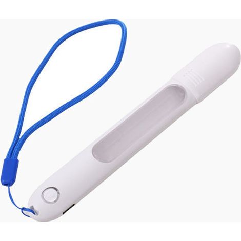 Étui de protection pour thermomètres en ABS - Éclairage LED intelligent, design anti-chute - Fonction de rappel temporisé - Rangement sécurisé pour thermomètres (Blanc) (1/5)