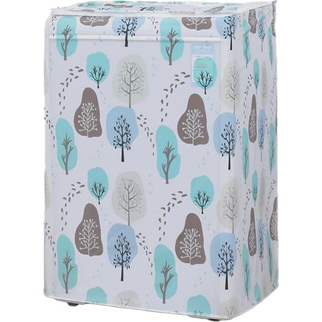 SHINING HOUSE Funda para lavadora de exterior, funda para lavadora de interior, funda para lavadora impermeable y a prueba de polvo (60 x 63 x 87 cm) (1/3)