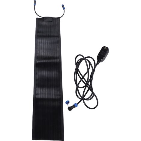 Tapis chauffant anti-neige 200 W, 51 x 91 cm, étanche, électrique, pour entrée, prise américaine 120 V (1/5)