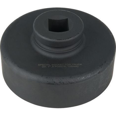 KS Tools 1 Zoll Achsmuttern-Schlüssel, 8-kant, kurz, 125 mm (1/2)