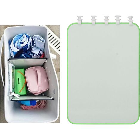 Séparateur pour sac de plage, séparateur pour vêtements et en-cas, accessoires de séparation pour sac à main, plateau de séparation, séparateur d'espace, Bogg Bag vert (1/5)