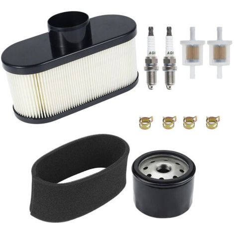 11013-0752 11013-7047 Filtre à Air avec Remplacement de pré-Filtre pour Kawasaki FR651V FR730V FR691V FS691V FS481V FS541V FS600V Moteurs 4 Temps, avec Filtre à Huile Filtres à Carburant (1/5)