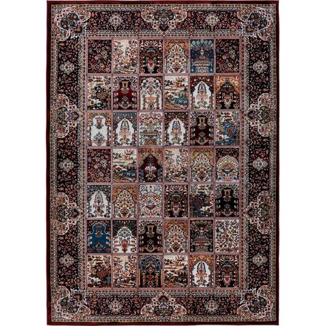 Tapis rouge antidérapant robuste en polyester intérieur - 330 x 240 cm (1/5)