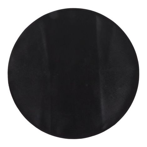 Runde Grillmatte, feuerfest und abwaschbar, 60 cm Durchmesser, schwarz – wiederverwendbar (1/5)