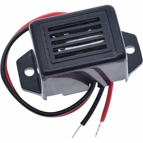 Zumbador de alarma ECI ElectroSuppliers DC 12V 85dB Mini zumbador de alarma electrónico con sonido constante (1/3)