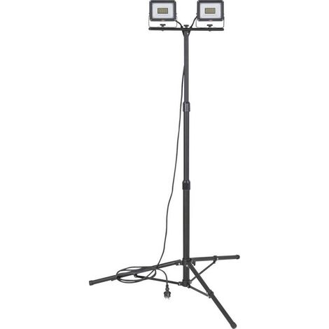 [NEUWERTIG] B-Ware Brennenstuhl LED Baustrahler JARO 6060 T 4800lm höhenverstellbar schwarz 2x20W (1/2)