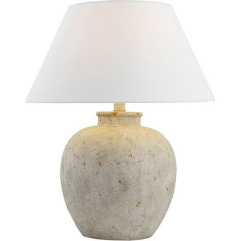 Home Deluxe Pequeña lámpara de sobremesa LENE - blanco