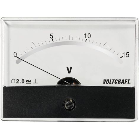VOLTCRAFT AM-86X65/15V/DC AM-86X65/15V/DC Appareil de mesure à encastrer AM-86X65/15V/DC 15 V Bobine (1/3)