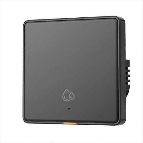 Interrupteur intelligent WiFi RF433 20 A 4000 W pour chauffe-eau, assistant IA Tuya, interrupteur mural avec moniteur de puissance, noir. (1/5)