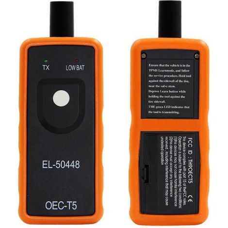 El-50448 Outil de réinitialisation Outil de réapprentissage Capteur de pression des pneus automatique pour véhicule (1/4)