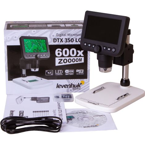 Microscopio digital Levenhuk DTX 350 LCD (1/5)